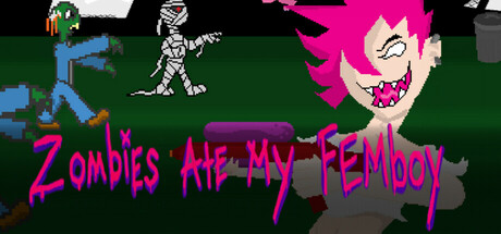 Zombies Ate My Femboy Steam header image
