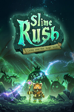 Slime Rush : Leshy and the Magic Book cover art