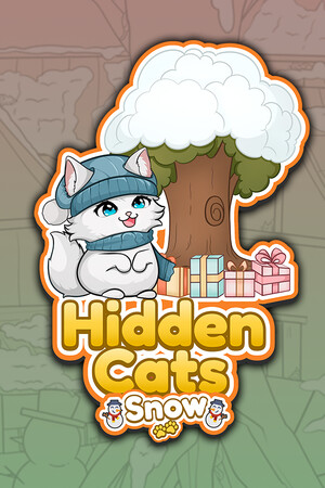 Hidden Cats - Snow cover art
