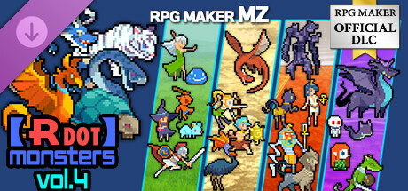 RPG Maker MZ - Rdot monsters vol.4 header image