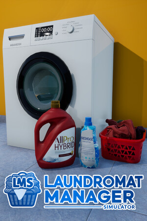 Laundromat Manager Simulator cover art