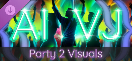 AI-VJ - Party 2 Visuals header image