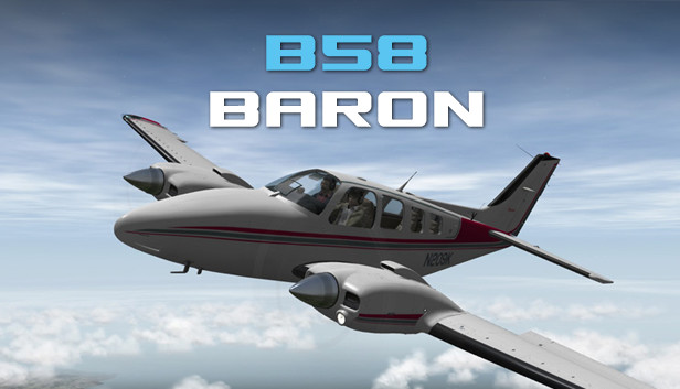 X-Plane 10 AddOn - Carenado - B58 Baron Steam capsule image