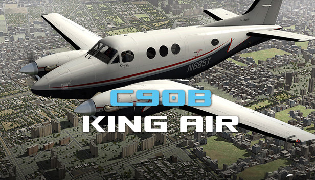 X-Plane 10 AddOn - Carenado - C90B King Air Steam capsule image
