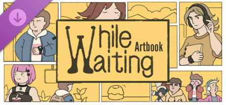 While Waiting: Artbook Steam header image