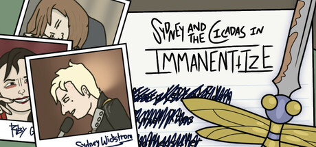 Sydney and the Cicadas in "Immanentize" Steam header image