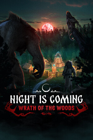 Night is Coming — Wrath of the Woods full game logo