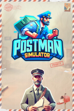 Postman Simulator lag game logo