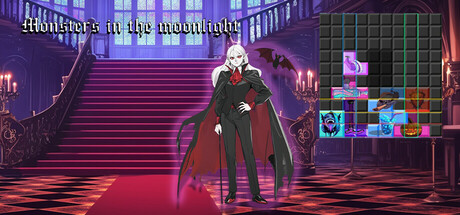 月光下的怪物:方块乱斗 Monsters in the Moonlight: Tetris Steam header image