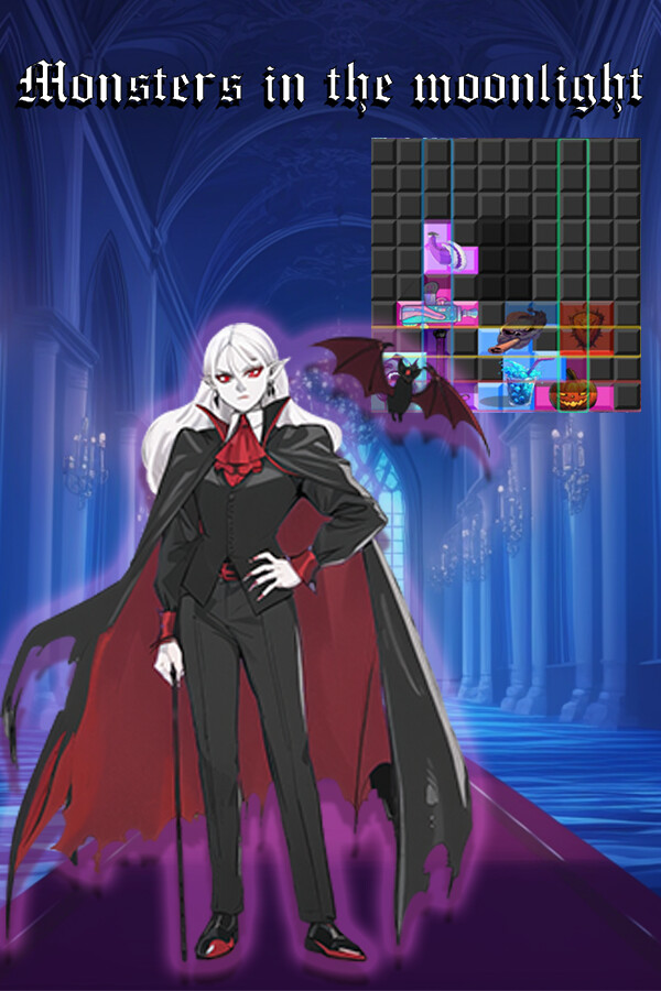 Monstruos a la Luz de la Luna: Batalla de Bloques