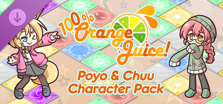 100% Orange Juice - Poyo &amp; Chuu Character Pack