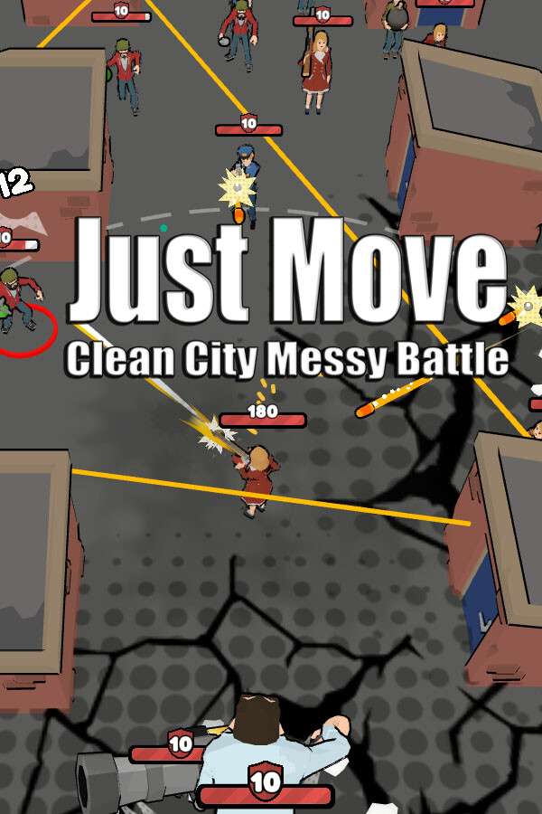 Just Move:Clean City Messy Battle