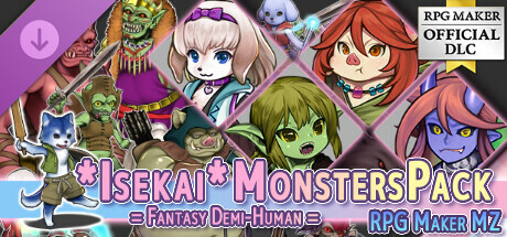 RPG Maker MZ - Isekai MonstersPACK  Fantasy Demi-Human header image