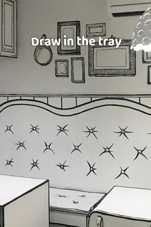 Draw in the tray cover art