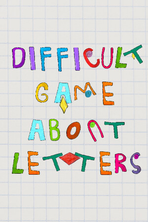 A Difficult Game About Letters cover art