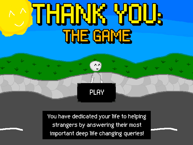 Thank You The Game On Steam