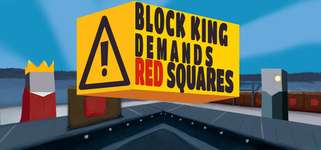 Block King Demands Red Squares header image