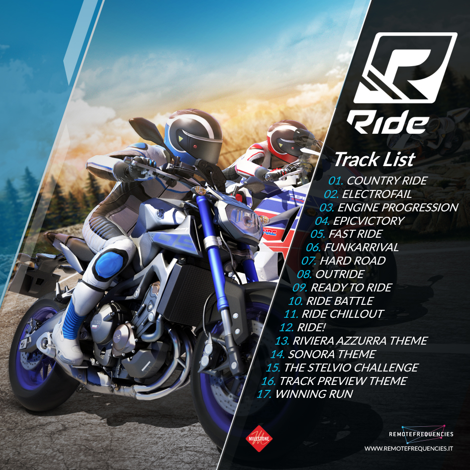 ride 3 motorcycle list