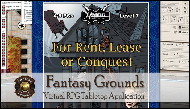 Fantasy Grounds PFRPG Compatible Adventure: B20 - For Rent, Lease or Conquest Steam capsule image