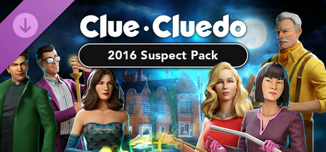 Clue/Cluedo: 2016 Suspect Pack cheat game banner