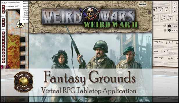 Fantasy Grounds - Savage Worlds Setting: Weird Wars II Steam capsule image