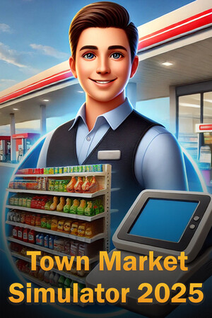 Town Market Simulator 2025 cover art