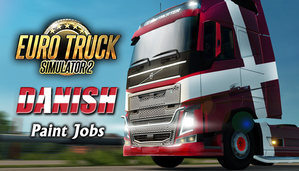 Euro Truck Simulator 2 - Danish Paint Jobs Pack Steam capsule image