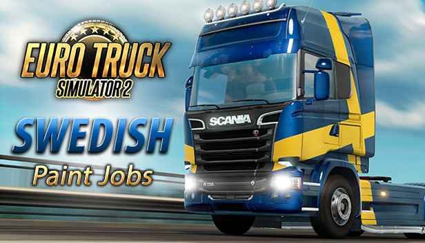 Euro Truck Simulator 2 - Swedish Paint Jobs Pack Steam capsule image
