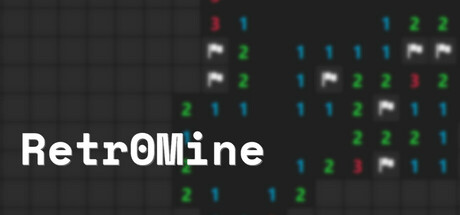 Retr0Mine Steam header image