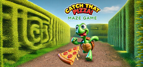 Catch That Pizza! Maze Game Steam header image