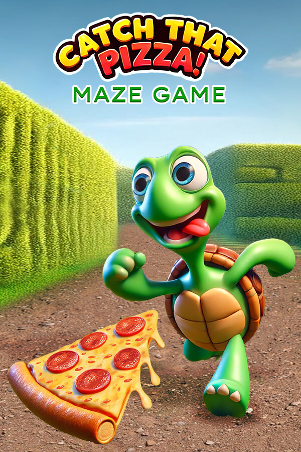 Catch That Pizza! Maze Game