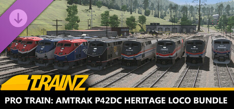 Trainz Plus DLC - Pro Train: Amtrak P42DC Heritage Loco Bundle