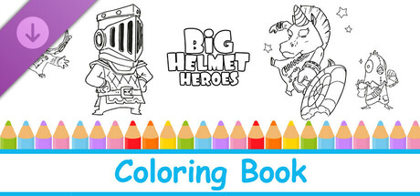 Big Helmet Heroes - Coloring Book header image