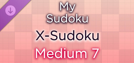 My Sudoku - X-Sudoku Medium 7 Steam header image