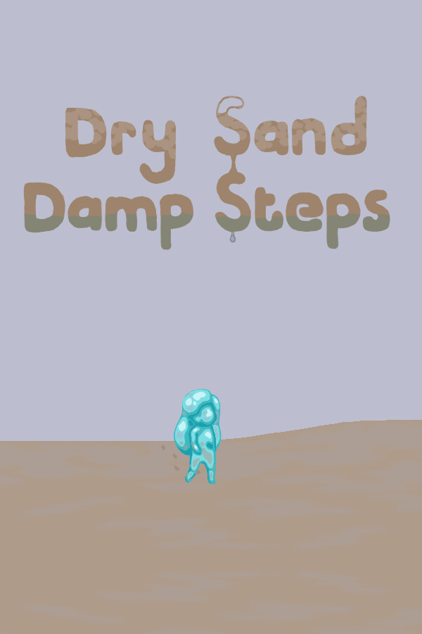 Dry Sand Damp Steps
