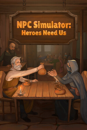 NPC Simulator: Heroes Need Us cover art