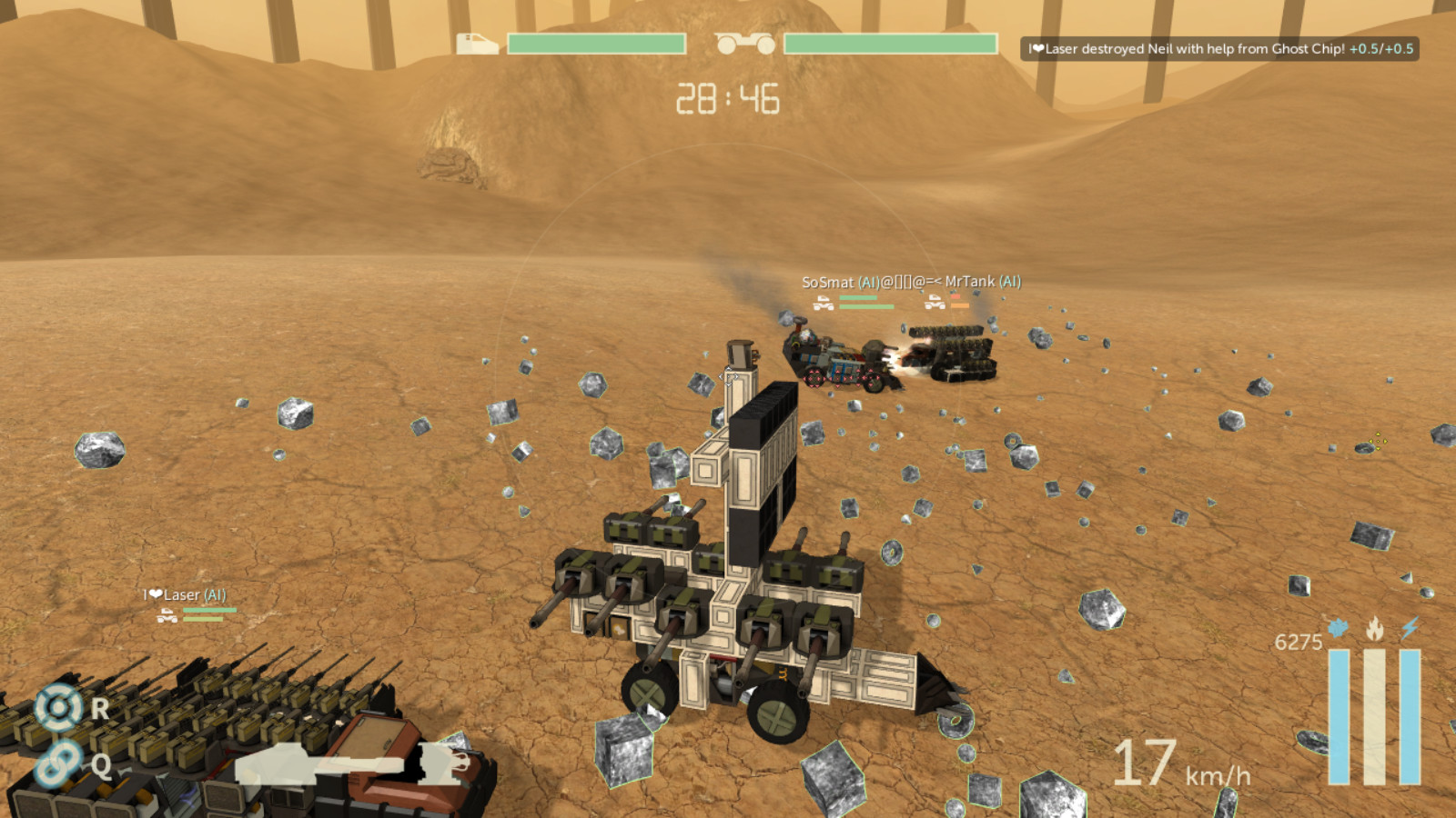 What's On Steam - Scraps: Modular Vehicle Combat