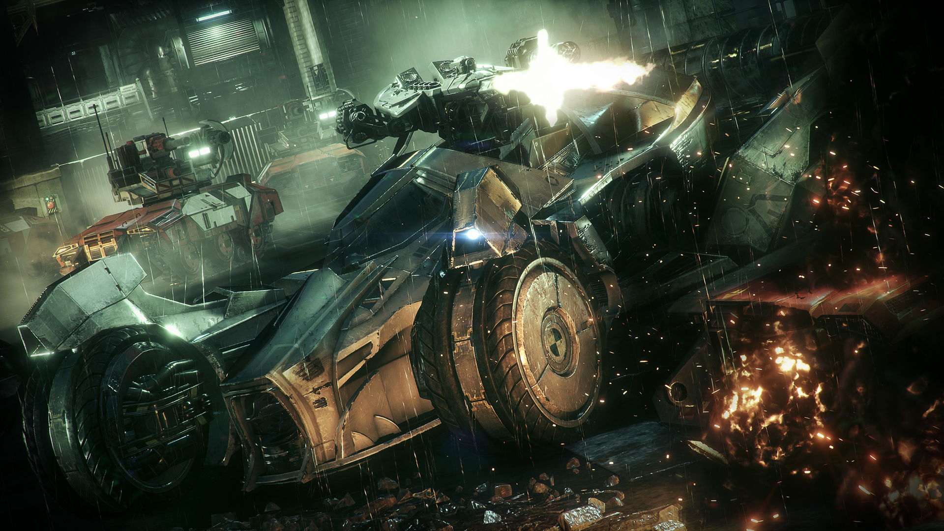 Firemobile skin mod Batman Arkham Knight by thebatmanhimself on