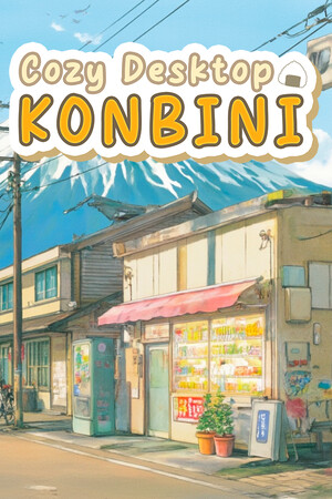 Cozy Desktop Konbini cover art