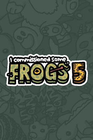 I commissioned some frogs 5 cover art