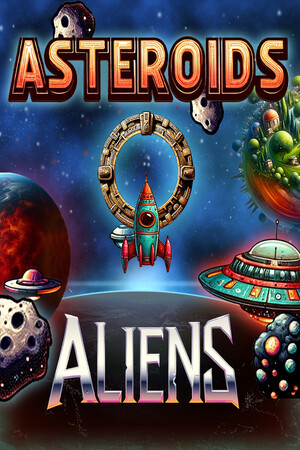 Asteroids and Aliens cover art