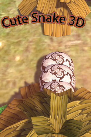 Cute Snake 3D cover art