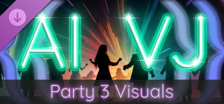 AI-VJ - Party 3 Visuals header image