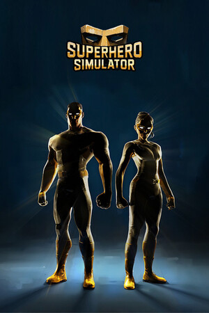 Superhero Simulator mobile game logo