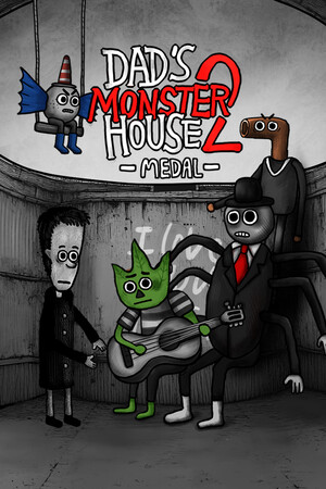 Dad's Monster House 2: MEDAL cover art
