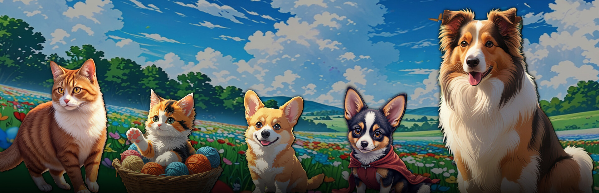 Mirror Quest Dog And Cat