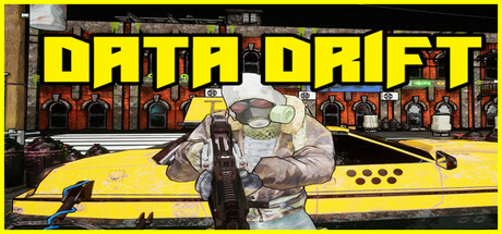 Data Drift: Cyberpunk Shooter Top Down indie action header image