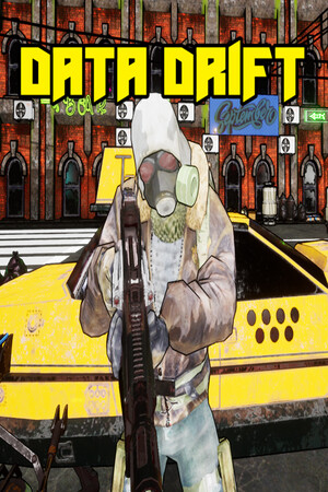 Data Drift: Cyberpunk Shooter Top Down indie action cover art