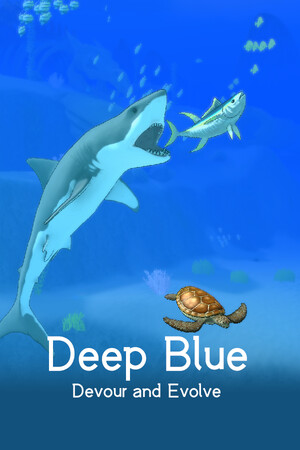 Deep Blue: Devour and Evolve mobile game logo