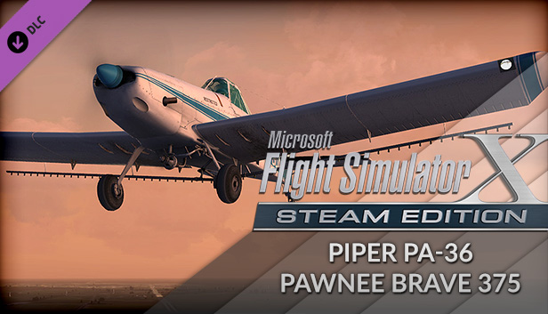 FSX: Steam Edition - Piper PA-36 Pawnee Brave 375 Add-On Steam capsule image